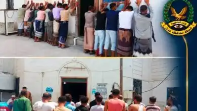 شرطة عدن تضبط مشتبهين وتحذّر من نشر معلومات أمنية حساسة