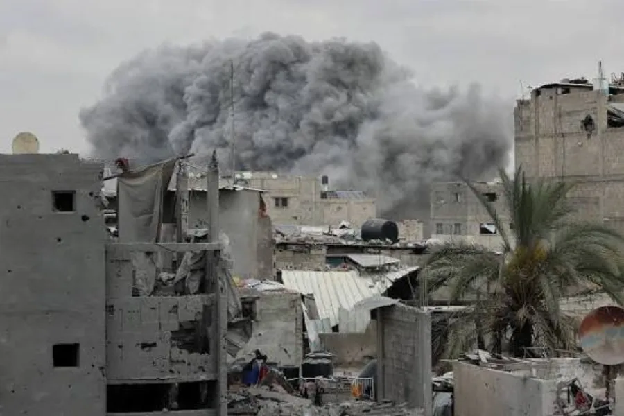 One Palestinian was martyred and others were injured in an Israeli strike on the Rimal neighborhood in Gaza.