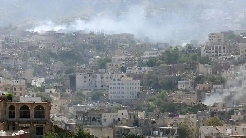 A rights report reveals that 107 women and children were killed due to Houthi violations in Taiz over 76 days.